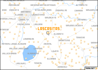 map of Las Casitas