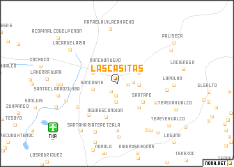 map of Las Casitas