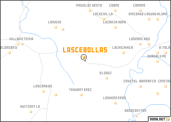 map of Las Cebollas