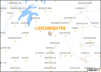 map of Las Charquitas