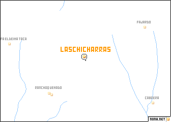 map of Las Chicharras
