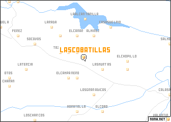 map of Las Cobatillas