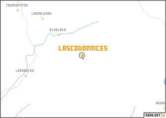 map of Las Codornices