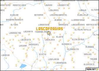 map of Las Cofradías