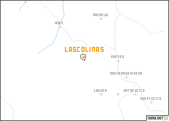 map of Las Colinas