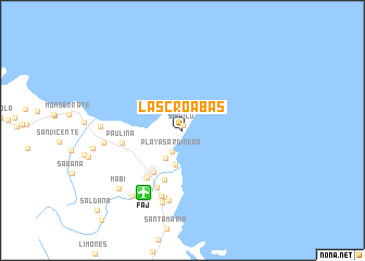 map of Las Croabas