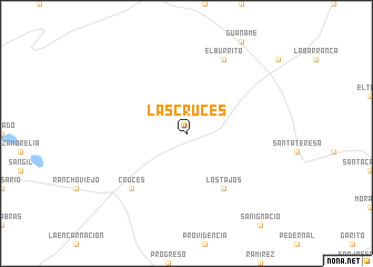 map of Las Cruces