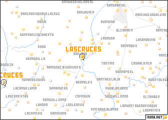 map of Las Cruces