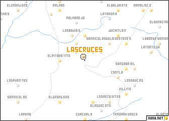map of Las Cruces