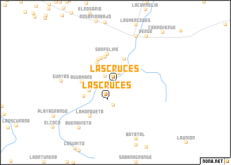 map of Las Cruces