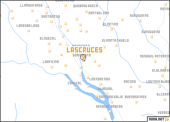 map of Las Cruces