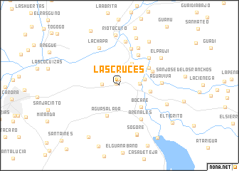 map of Las Cruces