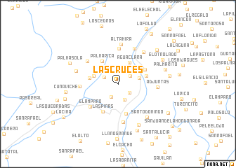 map of Las Cruces