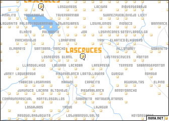 map of Las Cruces