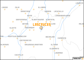 map of Las Cruces