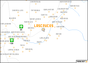 map of Las Cruces