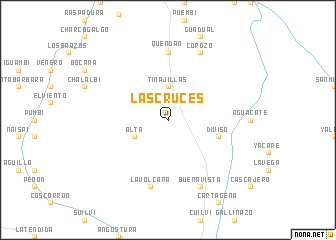 map of Las Cruces