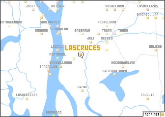 map of Las Cruces