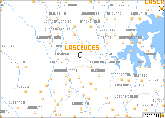 map of Las Cruces