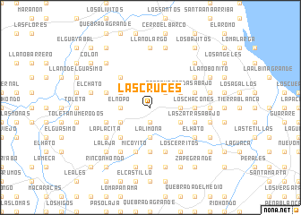 map of Las Cruces