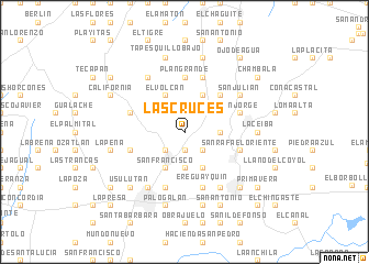 map of Las Cruces