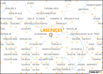 map of Las Cruces