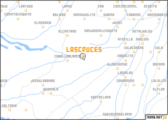 map of Las Cruces