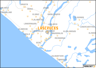 map of Las Cruces