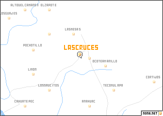 map of Las Cruces