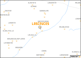 map of Las Cruces