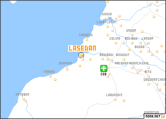 map of Lasedan