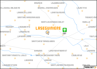 map of La Séguinière