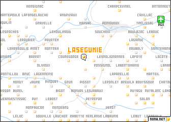 map of La Ségumie