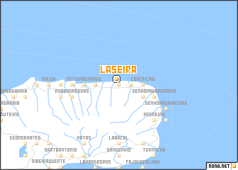 map of Laseira