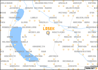 map of Lasek