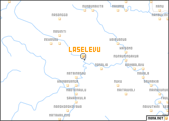 map of Laselevu