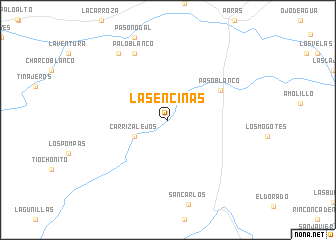 map of Las Encinas