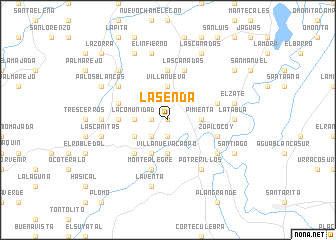 map of La Senda