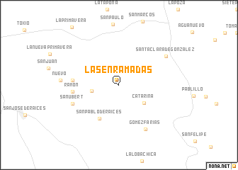 map of Las Enramadas