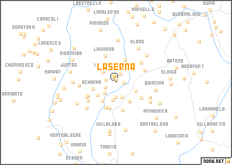 map of La Serna