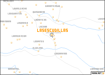 map of Las Escudillas