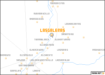 map of Las Galeras