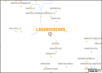 map of Las Garrochas