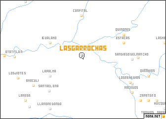 map of Las Garrochas