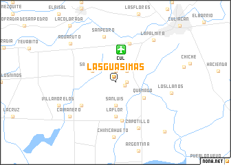 map of Las Guásimas