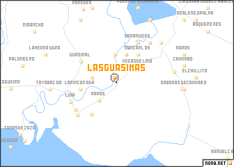 map of Las Guásimas