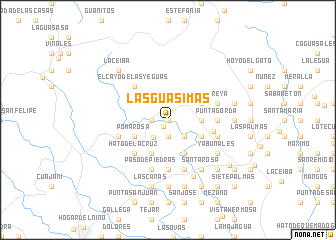 map of Las Guásimas