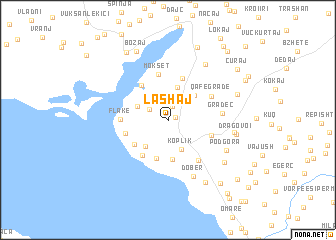 map of Lashaj
