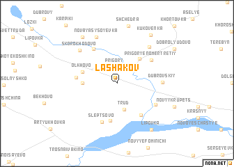 map of Lashakov