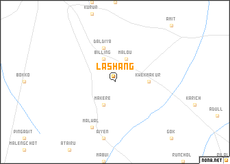 map of Lashang